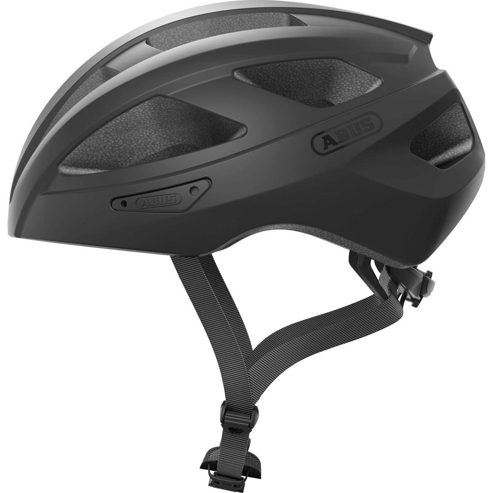 Abus helm MacatGoud glanzend fluweel Zwart S 51-55cm