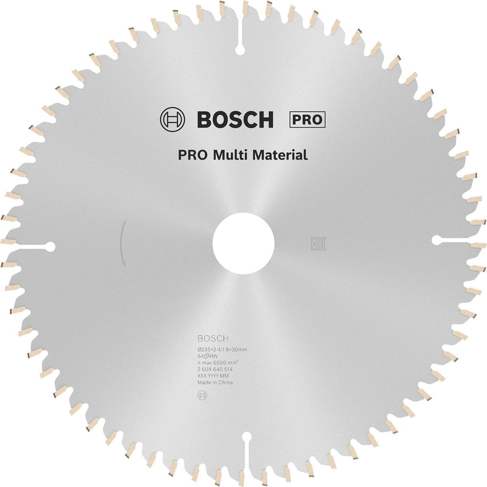 Bosch cirkzb multi 235x30 25x2,4 64t tr-f