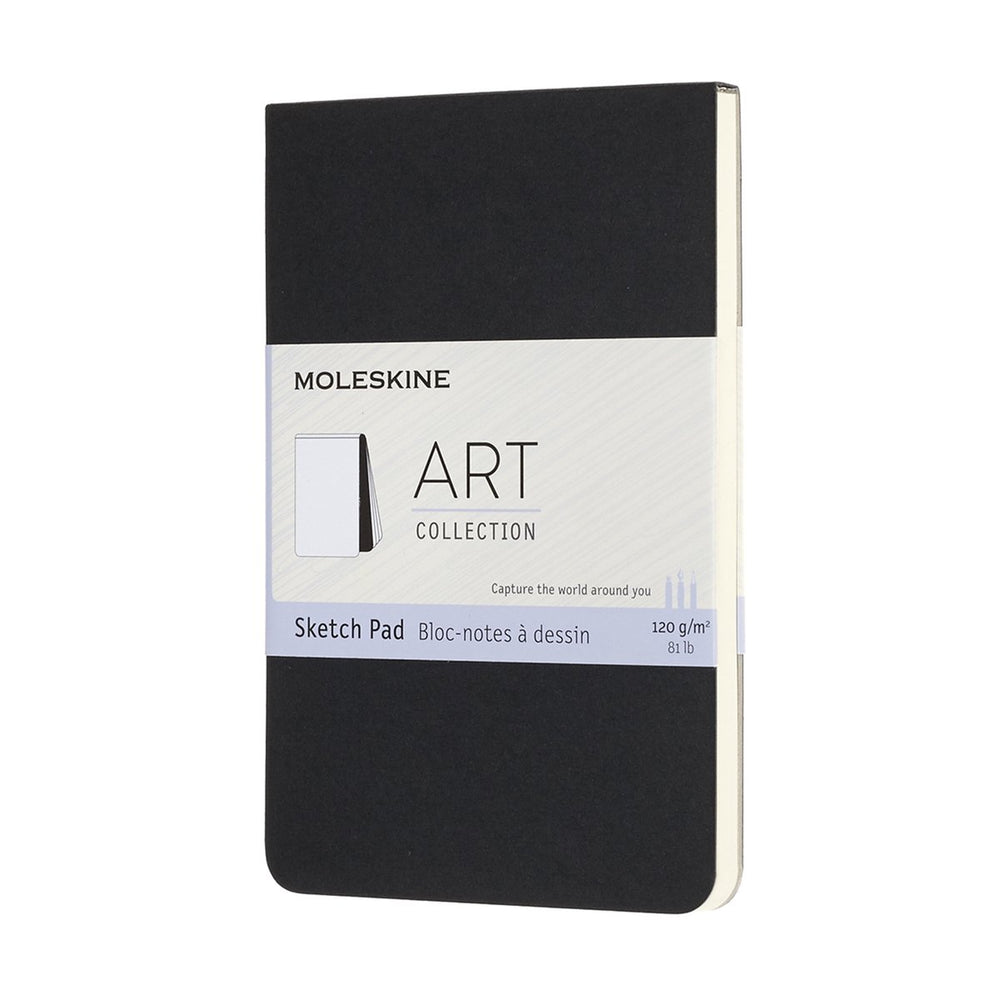 Moleskine art schetsblok - pocket - zwart