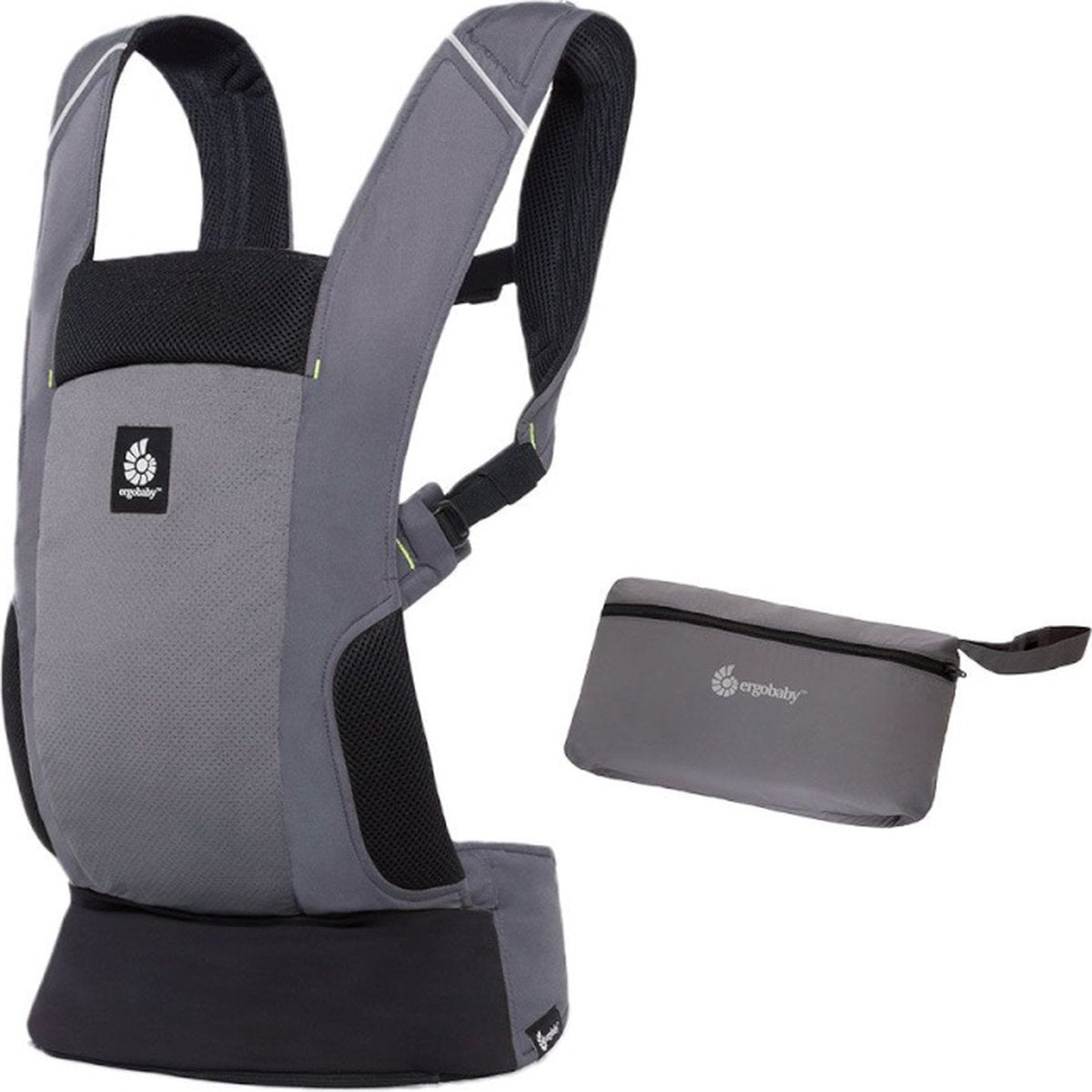 Ergobaby away draagzak grijs