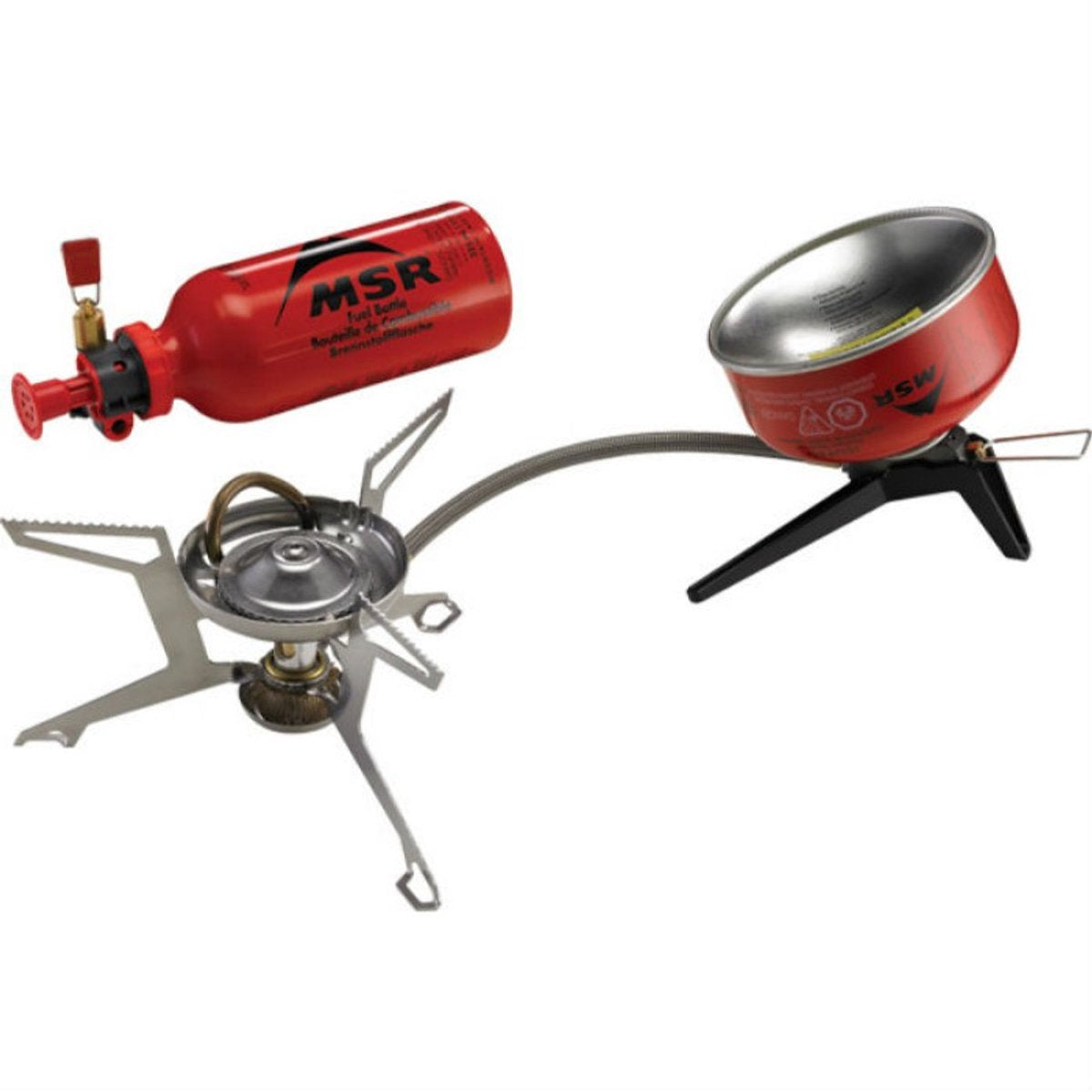 Msr whisperlite universal combo multi-fuel brander