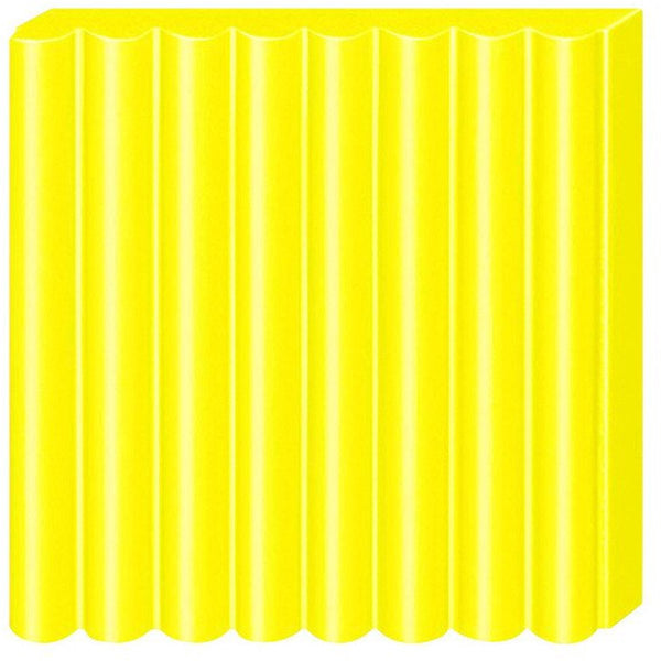 Fimo clay soft effect neon yellow no. 101 - 57 grams