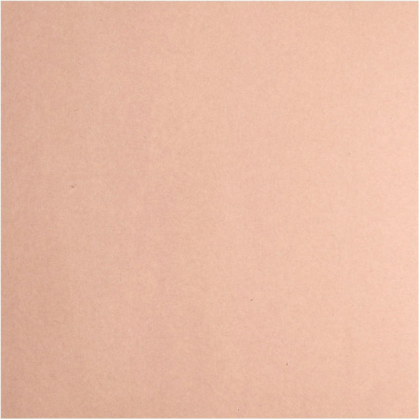 Vaessen creative cardstock 30,5 x 30,5 cm - kraft - 100 vellen - glad - 200g
