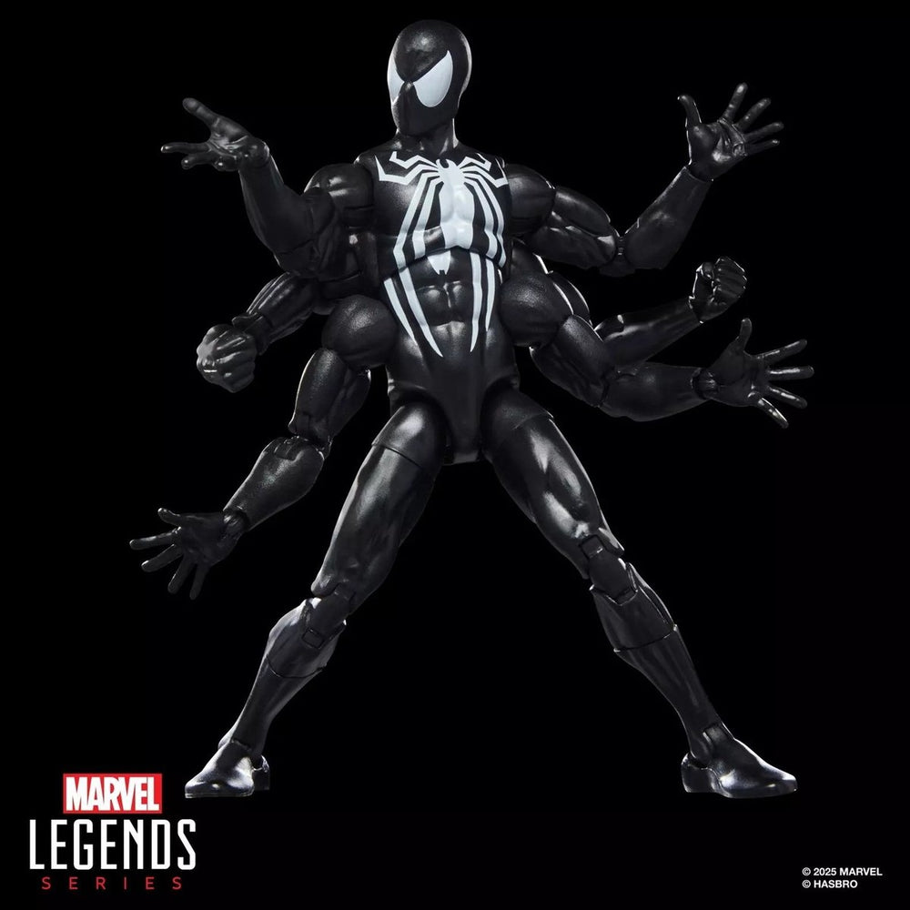 Hasbro marvel legends action figure dark avengers spider-man (baf: executioner) 15 cm action figuur