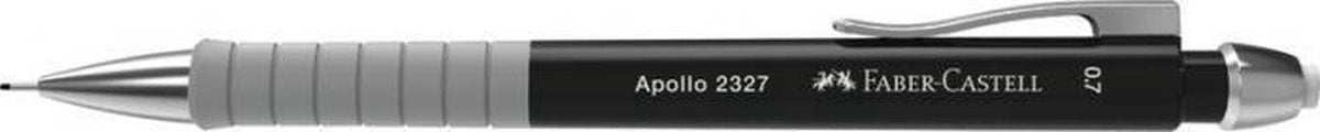 Faber-castell vulpotlood - apollo - 0.7mm - zwart - fc-232704