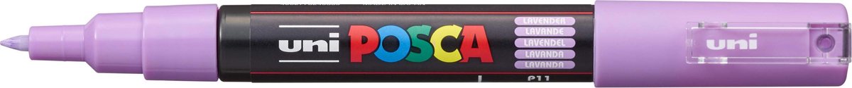 Posca uni verfmarker 1mc lavendel - conische punt - 1 mm