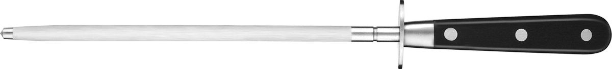 Sabatier trompette origin aanzetstaal 23 cm – voor langdurige scherpte optimale snijprestaties – zwart – cadeauverpakking
