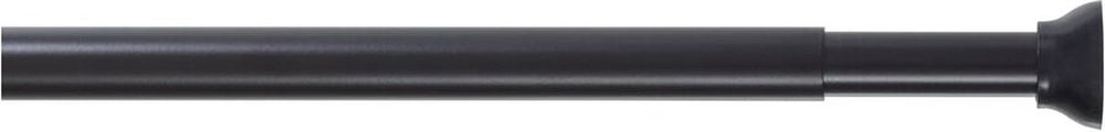 Sealskin - douchegordijnstang - uitschuifbaar - klemstang - 110-185 cm - zwart