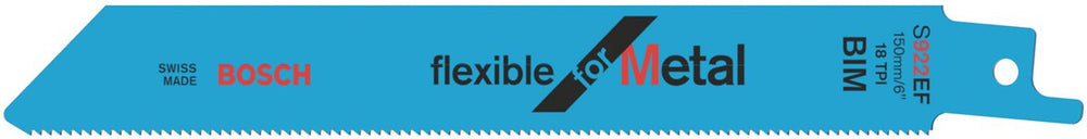 Bosch - reciprozaagblad s 922 ef flexible for metal - 25 stuks