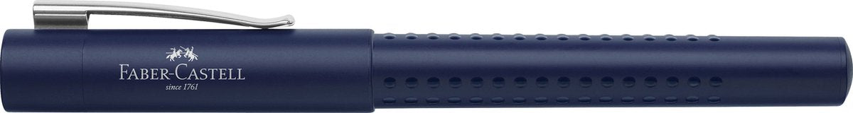 Faber-castell vulpen - grip 2011 - m - klassiek blauw - fc-140804