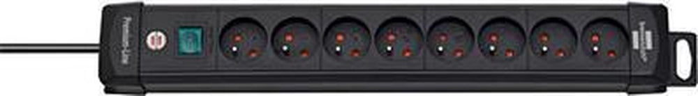 Brennenstuhl power socket 8 sockets with switch