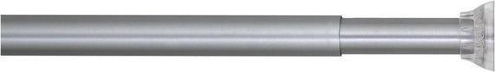 Sealskin douchegordijnstang - klemstang - 70-115 cm - mat aluminium