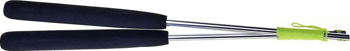 Eureka aluminium diabolostokken - zwart