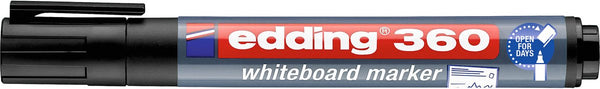 Edding whiteboard marker 360 1,5-3mm zwart