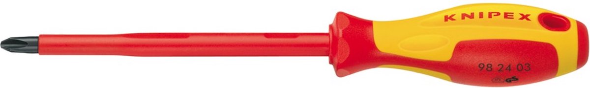 Knipex 98 24 04 schroevendraaier phillips ph 4 vde