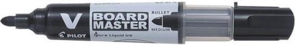 Pilot whiteboardmarker boardmaster rond zwart