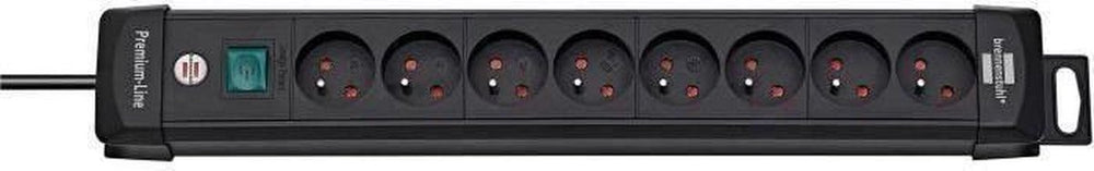 Brennenstuhl power socket 8 sockets with switch