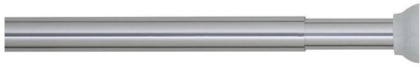 Sealskin douchegordijnstang - klemstang - aluminium - 110-185 cm - chroom