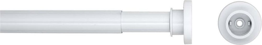 Sealskin seallux douchegordijnstang - 125-220 cm - wit
