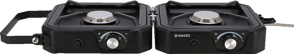 Mestic kooktoestel mgc-150 – 2 kookpitten - 2x 1800 w - maximaal vermogen: 3600 w - campingtoestel