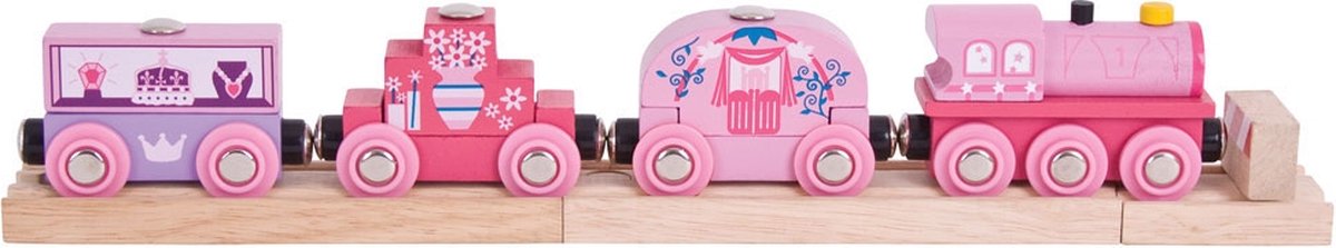 Bigjigs Houten Prinsessentrein