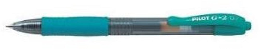 Pilot g2 gel ink rollerball pen – doos van 12 gelpennen - medium tip - turquoise
