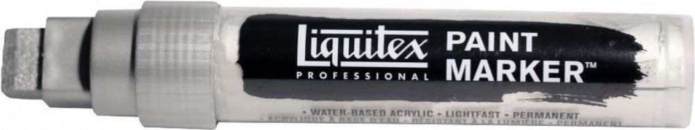 Liquitex verfmarker 15 mm - iriserend rijk zilver