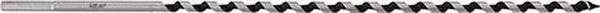 Wolfcraft - 8x400mm slangenboor - 8mm - zeskantschacht houtboor - hex - boor voor hout - 7668010