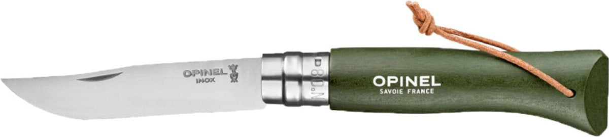 Opinel - zakmes - no. 08 - colorama - groen