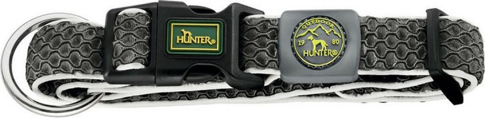 Hunter hondenhalsband hilo vario plus antraciet 40-60 cm