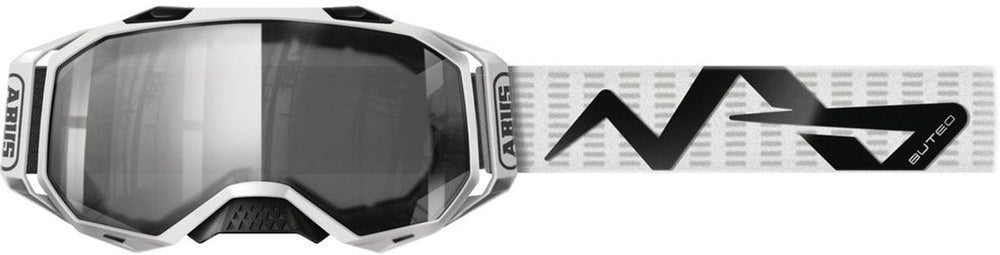 Abus fietshelm buteo polar white - - wit - geschikt voor gebruik op mountainbikes - 140 g