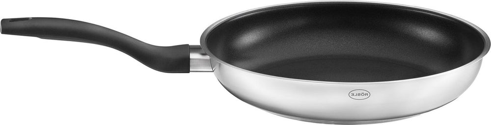 Rösle basic line - basic line koekenpan ø 24 cm proplex - roestvast staal - zilver
