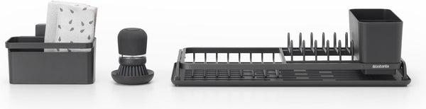 Brabantia sinkside afwasset compact - 4-delig - dark grey