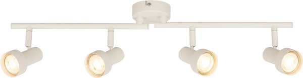 Briloner b.k.licht tapp - opbouwspot - plafondspot (plafondlamp) - 4x gu10 fitting - oud wit - 60.5 cm