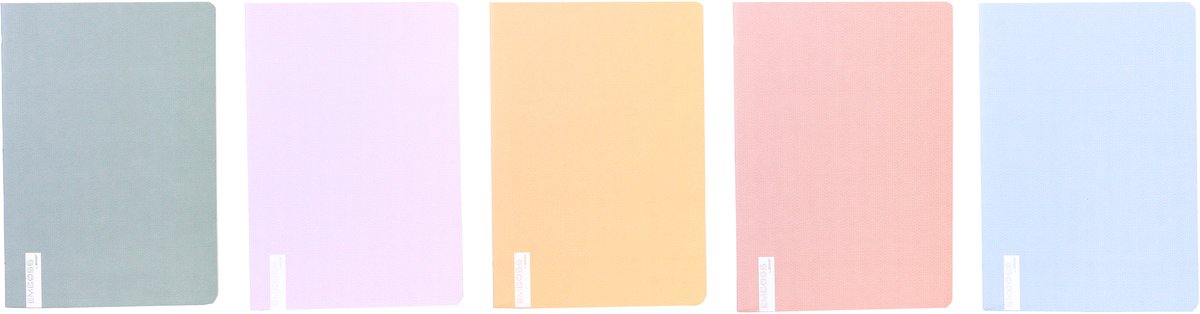Ancor schrift emboss dry a5 ruit - 5 stuks - assorti kleuren