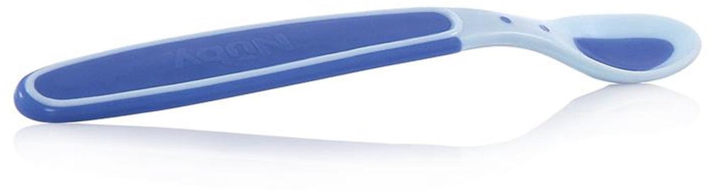 Nûby hot spoon lepel blauw 4mnd+ (3 stuks)