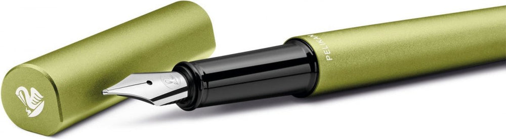 Pelikan ineo - vulpen - green oasis - groen - in metalen etui