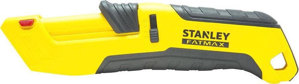 Stanley fatmax - veiligheidsmes - automatisch terugtrekkend lemmet - 3 instellingen - bi-materiaal handgreep