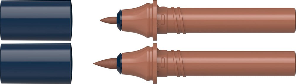 Schneider schrijfwaren schneider stift - twinmarker cartridge - paint-it 040 - bruin 083 - s-ml04010518