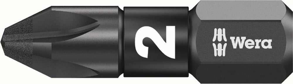 Wera 855 1 impaktor dc pozidriv bit pz2 x 25mm ve=10 - 05057621001