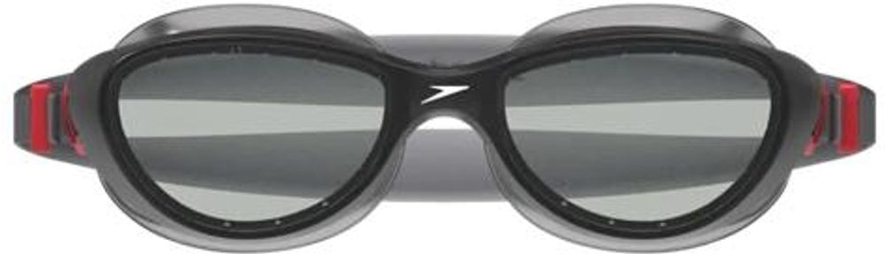 Speedo futura hydrospex zwembril - comfortabele duikbril volwassenen - anti condens uv-bescherming - recreatieve zwembril met verstelbare band - zwart grijs