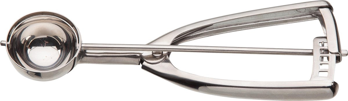 Diamant sabatier - ijsschep - portioneerlepel - oliebollenlepel - 43mm - rvs - skinkaart
