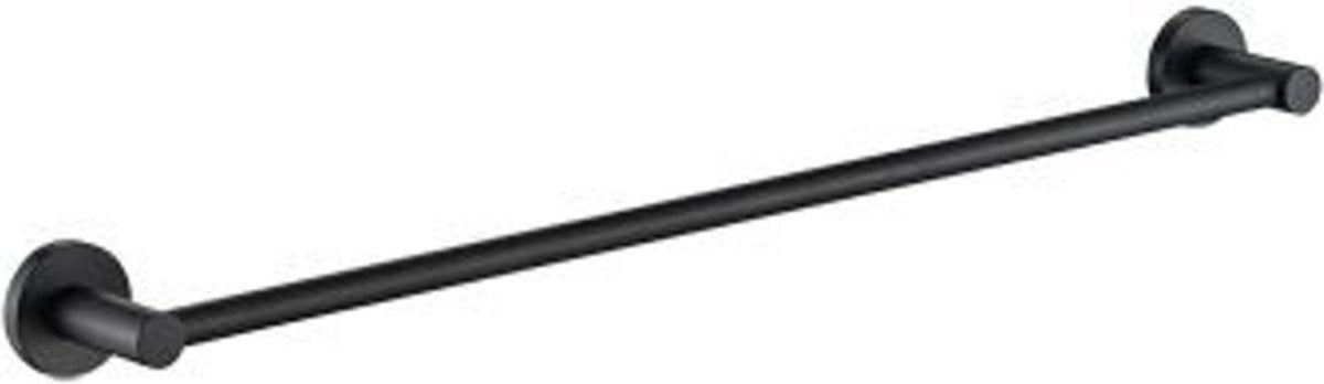 Plieger vigo handdoekhouder – handdoekhouder badkamer 60cm – rvs – wandmontage – 10 jaar garantie – mat zwart