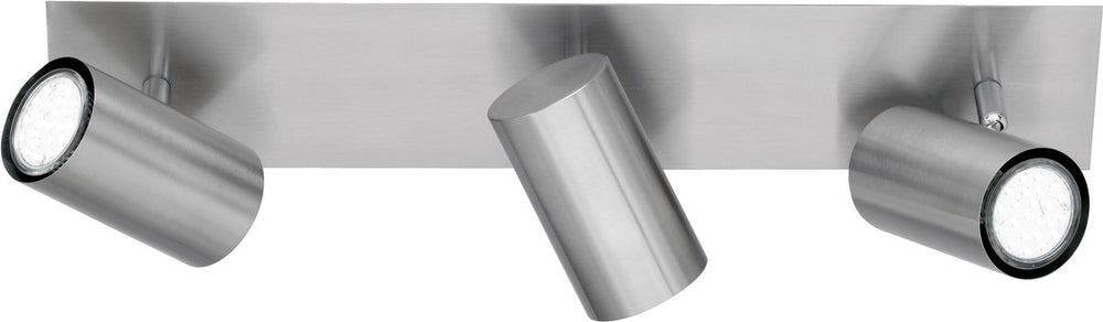Trio marley - spot - nikkel mat - excl. 3x gu10 3w