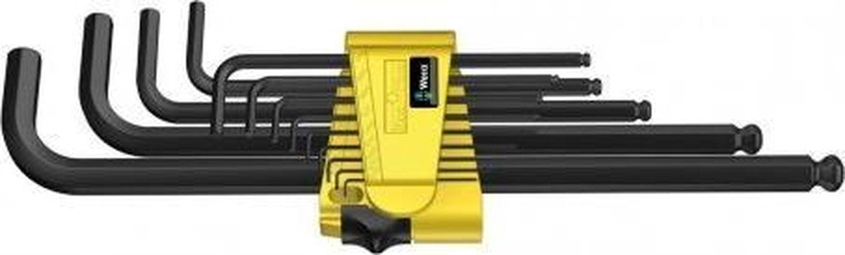Wera 05021728001 13-delige blacklaser inbussleutelset - inch - 0,05-3 8