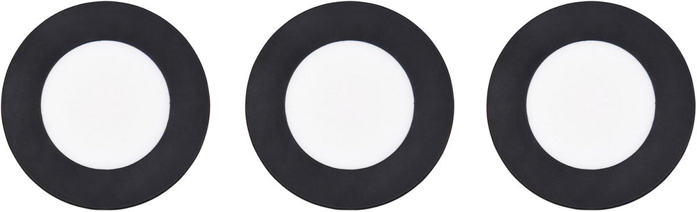 Trio himal - inbouwspot - zwart - incl. 3x smd 3,5 w - plafondbevestiging - helderheid instelbaar - dip - schakelaar