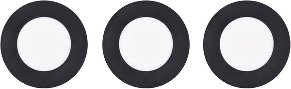 Trio himal - inbouwspot - zwart - incl. 3x smd 3,5 w - plafondbevestiging - helderheid instelbaar - dip - schakelaar