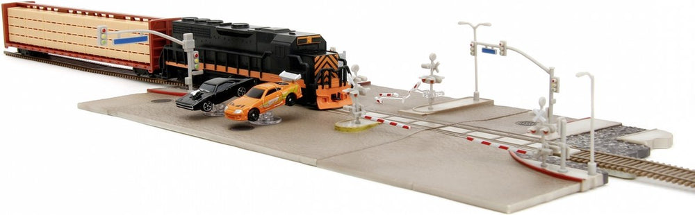 Jada toys fast furious nano metalfigs nano scene train scene dioramas