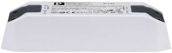 Paulmann elektronische trafo halogen+led max. 0-50w 220-240 12v 50va wit