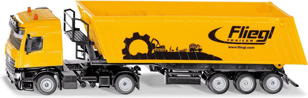 SIKU Supervrachtwagen met kiepwagen met kantelbak